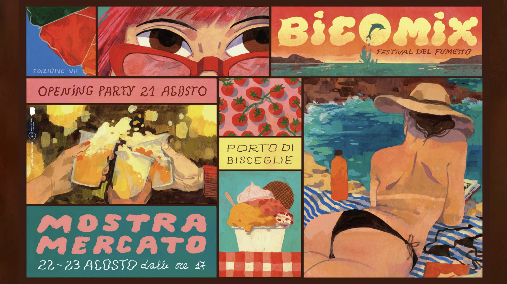 Galleria Presentata in Regione Puglia la settima edizione di BiComix, il festival del fumetto della città di Bisceglie. Appuntamenti dal 21 al 23 agosto. Ospite di punta il fumettista David B. - Diapositiva 2 di 6