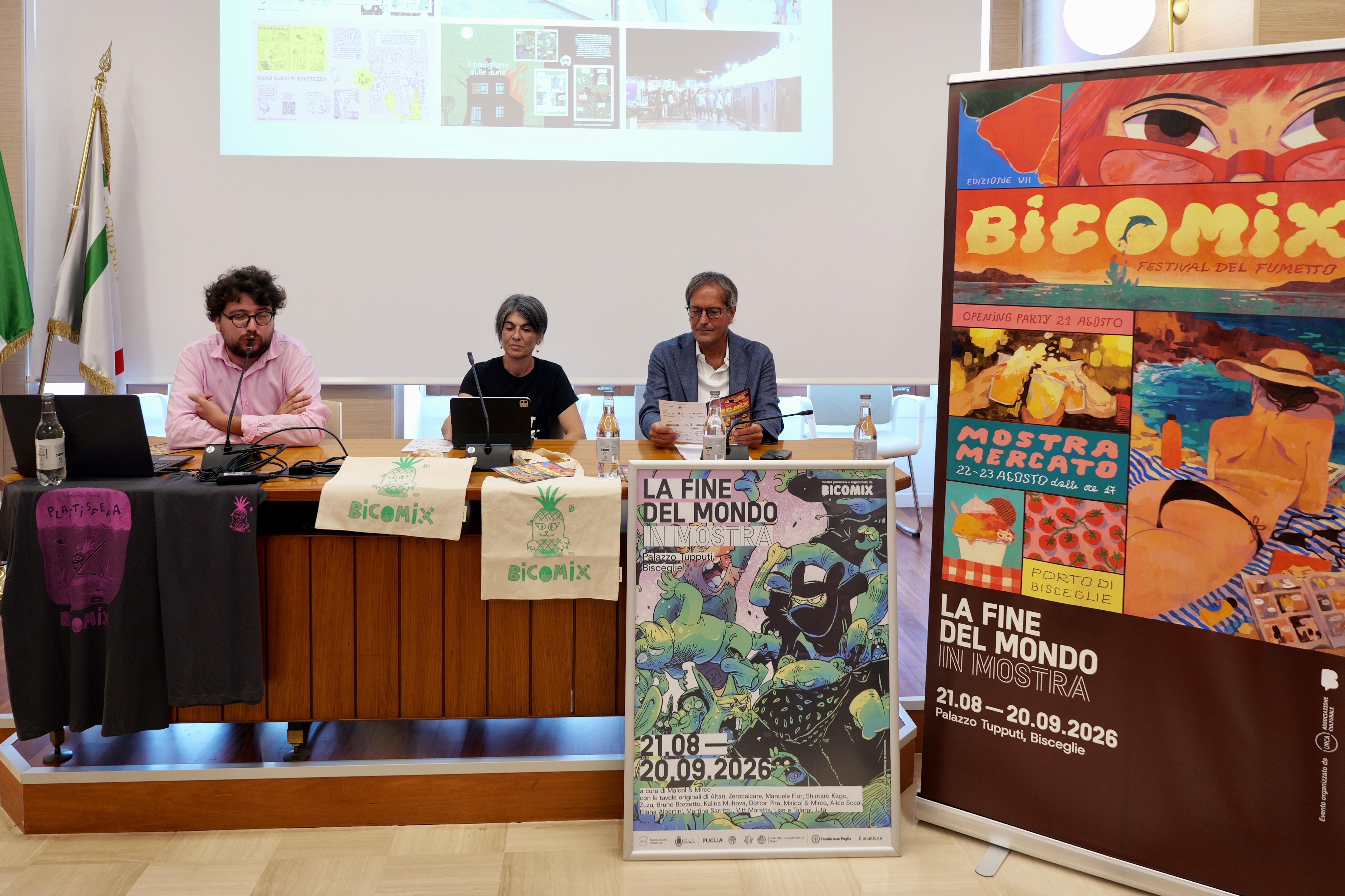 Galleria Presentata in Regione Puglia la settima edizione di BiComix, il festival del fumetto della città di Bisceglie. Appuntamenti dal 21 al 23 agosto. Ospite di punta il fumettista David B. - Diapositiva 3 di 6
