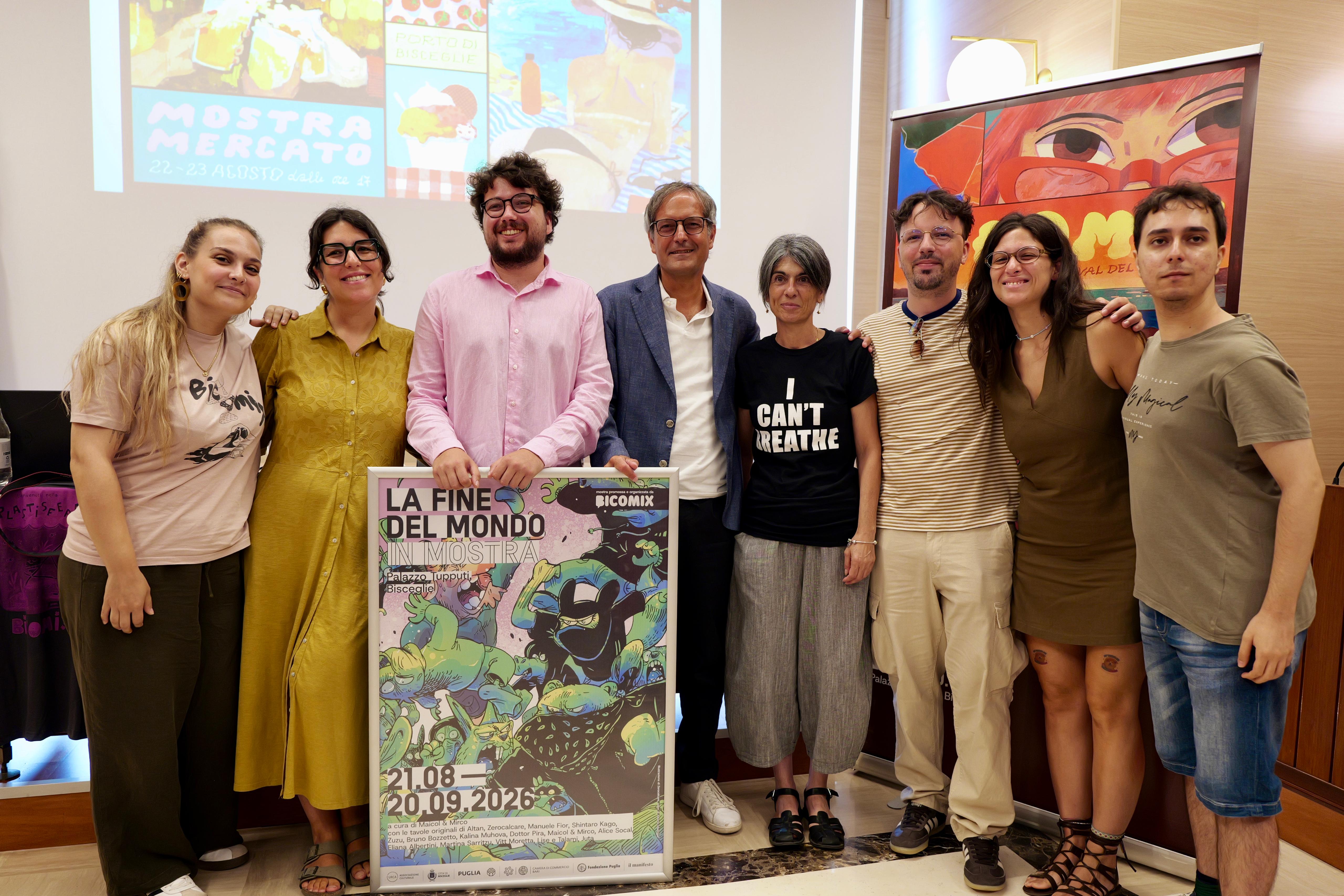 Galleria Presentata in Regione Puglia la settima edizione di BiComix, il festival del fumetto della città di Bisceglie. Appuntamenti dal 21 al 23 agosto. Ospite di punta il fumettista David B. - Diapositiva 4 di 6