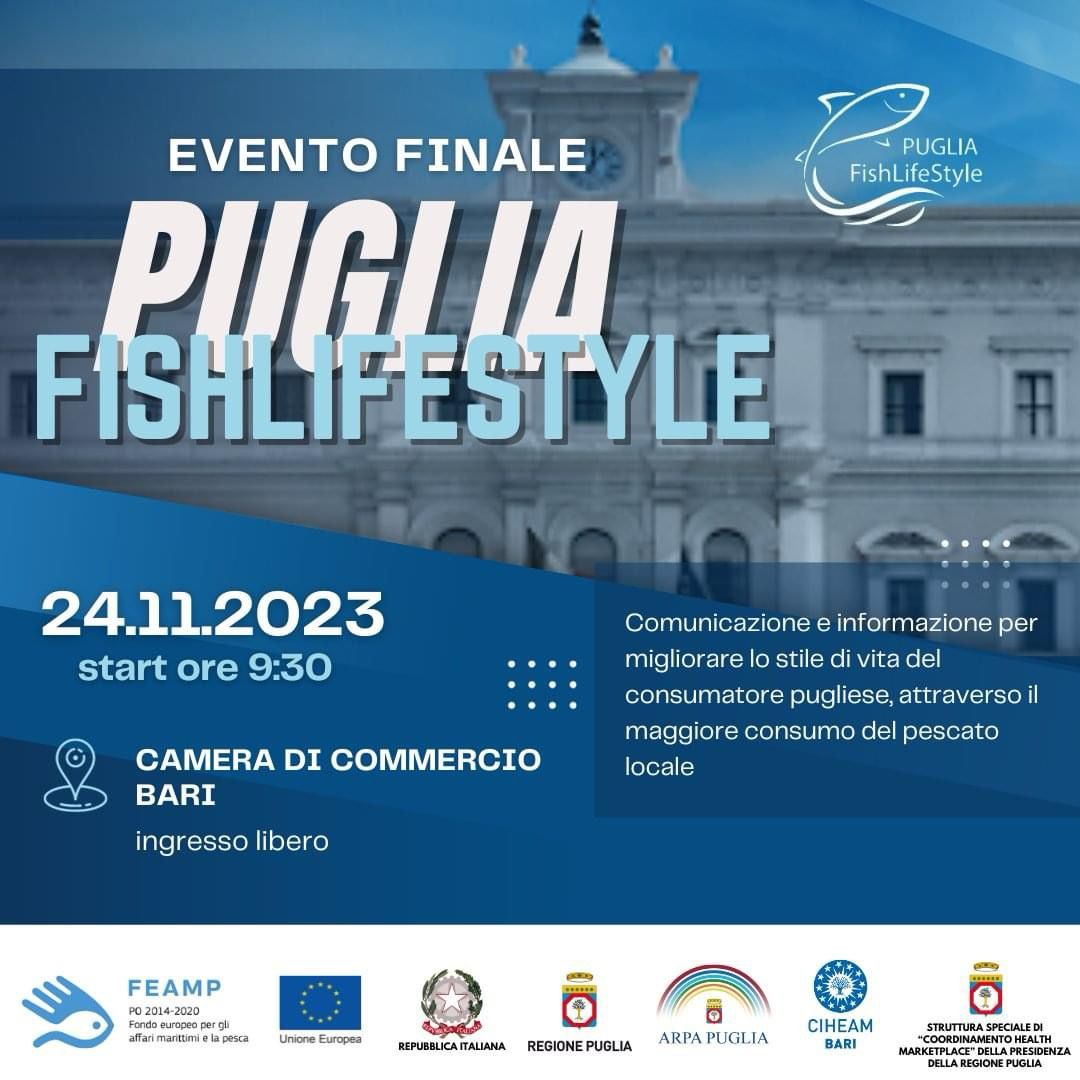 Galleria Pesca sostenibile: il 24 novembre la presentazione dei due progetti dedicati ai pescatori e ai consumatori, “Puglia FishLifeStyle” e “Il pescatore ecologico” - Diapositiva 2 di 2